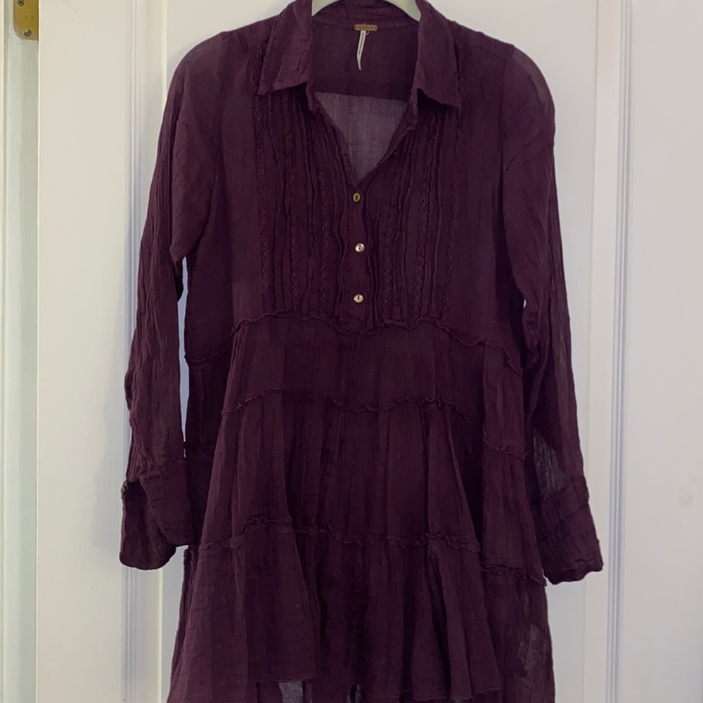 Free People Sheer Tunic
